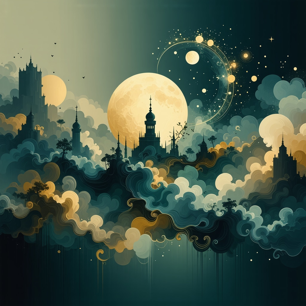Islamic calligraphy art symbolizing dream interpretation and spiritual cleansing