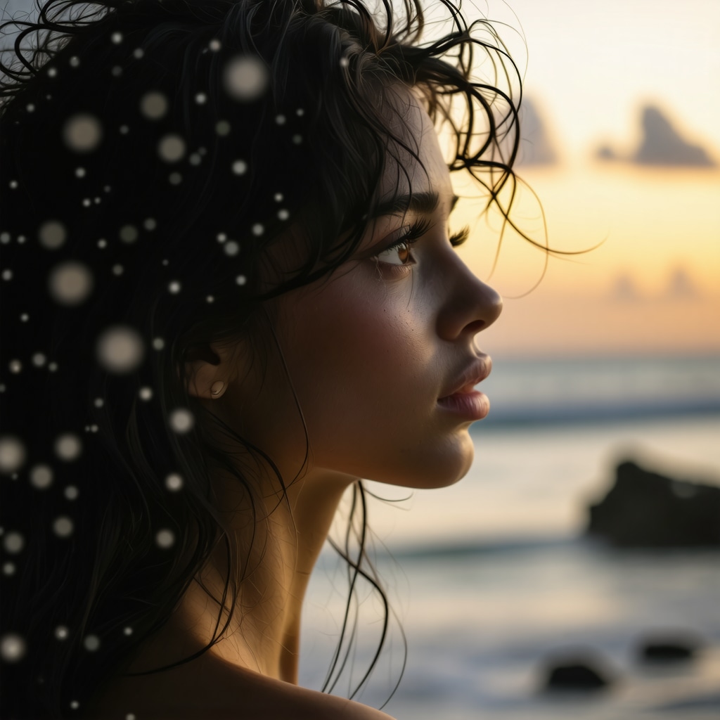 A contemplative person reflecting on chasing dreams and spiritual growth