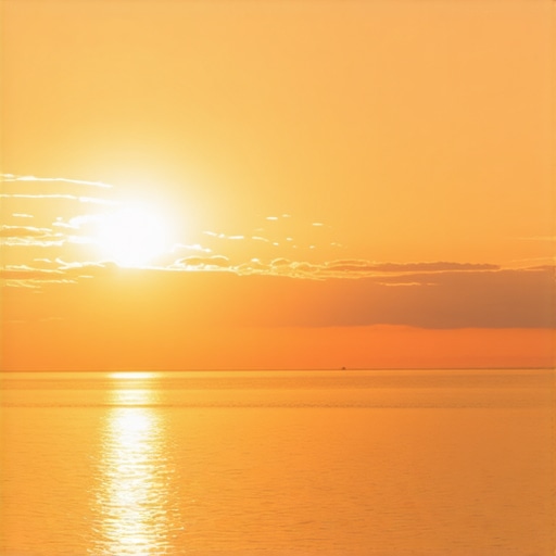 Calm sunrise over the sea symbolizing spiritual growth and reflection